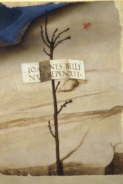 Fragment w.Signature from Giovanni Bellini