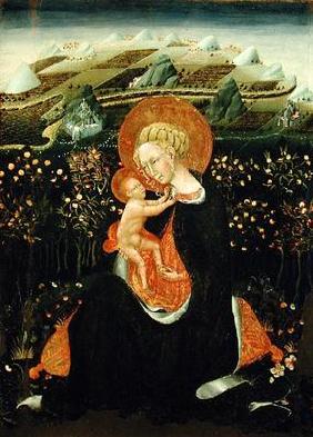 Madonna of Humility, c.1450-60 (tempera on panel)