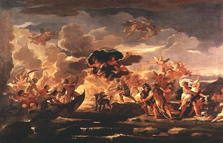 The Rape of Europa from Giovanni Domenico Ferretti