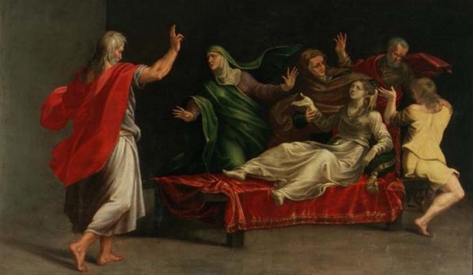 The Raising of Drusiana from Girolamo Mazzola Bedoli