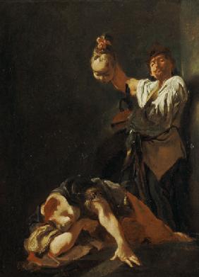G.Lama / Martyrdom of St.Eurosia / Paint