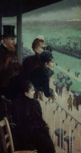 The Races at Auteuil (part of a triptych)