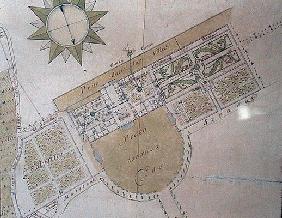 Plan of the Villa del Poggio Imperiale