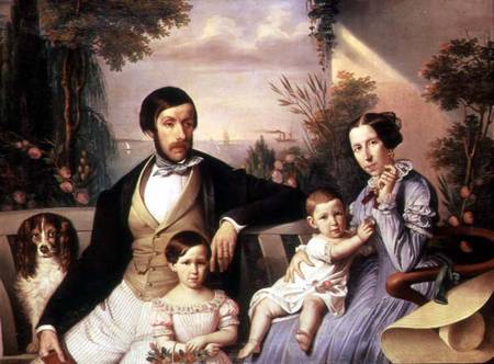 Parisian Family from Giuseppe Tominz