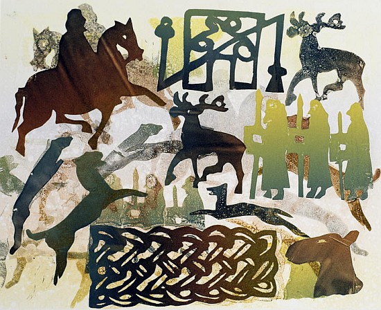 Ancient Travellers, 1995 (monotype)  from Gloria  Wallington