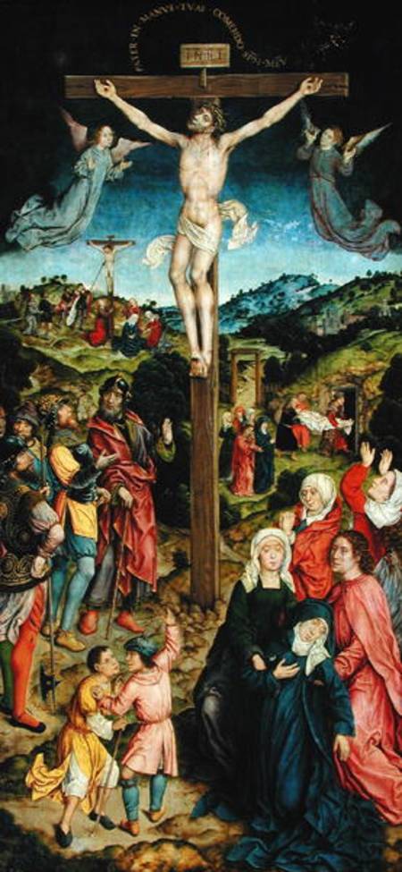 Christ on the Cross from Goossen  van der Weyden