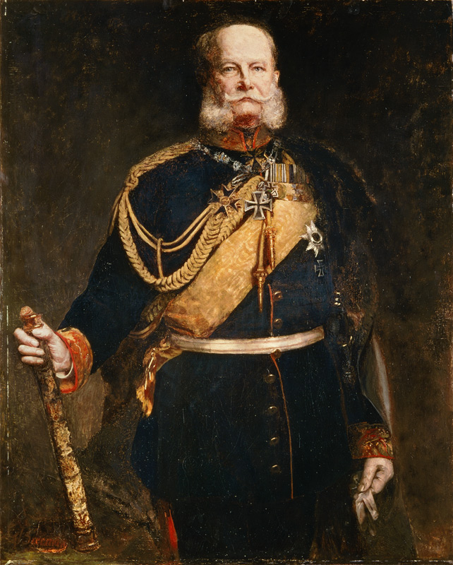 Kaiser Wilhelm I from Gottlieb Biermann