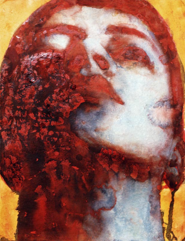 Head, 2000 (w/c on handmade Indian paper)  from Graham  Dean