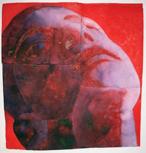 UV Head, 2001 (w/c on paper)  from Graham  Dean