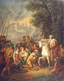 Die Truppen Iwans des Schrecklichen erobern Kasan im Jahre 1552 from Grigoriy Ivanovich Ugryumov