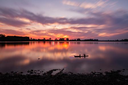 Sunset in Creve Coeur Lake