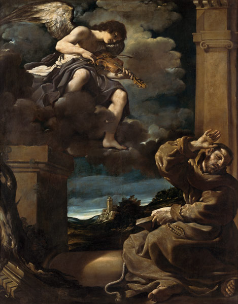 The Ecstasy of St. Francis from Guercino (eigentl. Giovanni Francesco Barbieri)