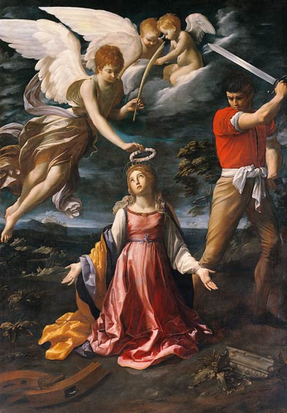Reni/The martyrdom o.St.Catherine/c.1606 from Guido Reni