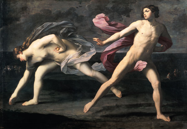 Atalanta and Hippomenes. from Guido Reni