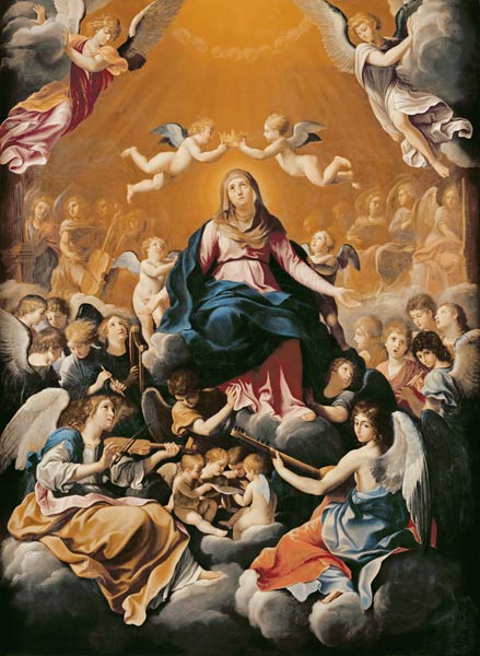 Coronation of the Virgin from Guido Reni