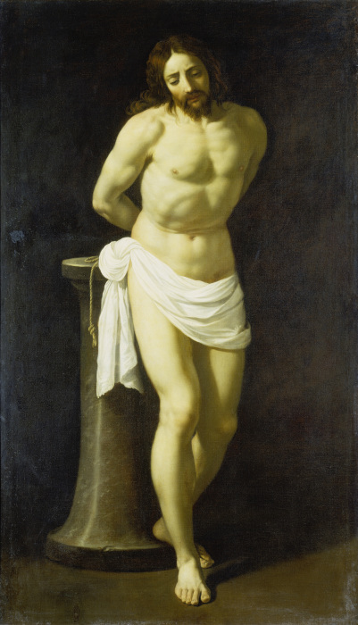 Christ at the Column from Guido Reni
