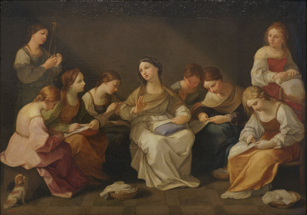 G.Reni, Girlhood of the Virgin Mary from Guido Reni