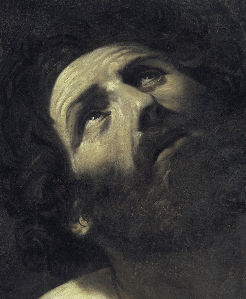 Reni/St.Roche i.t.Dungeon, Detail/c.1617 from Guido Reni