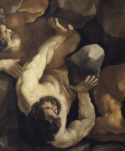 Reni/The Fall of t.Titans, detail/c.1636 from Guido Reni