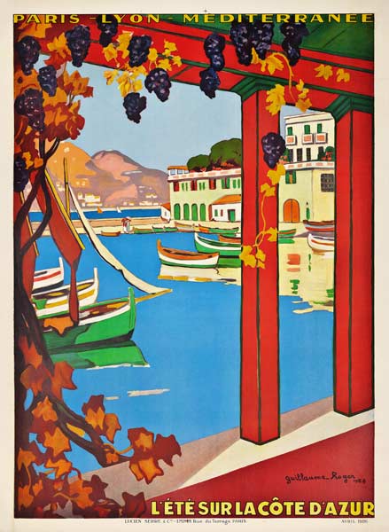 Summer on the Cote d'Azur from Guillaume Georges Roger
