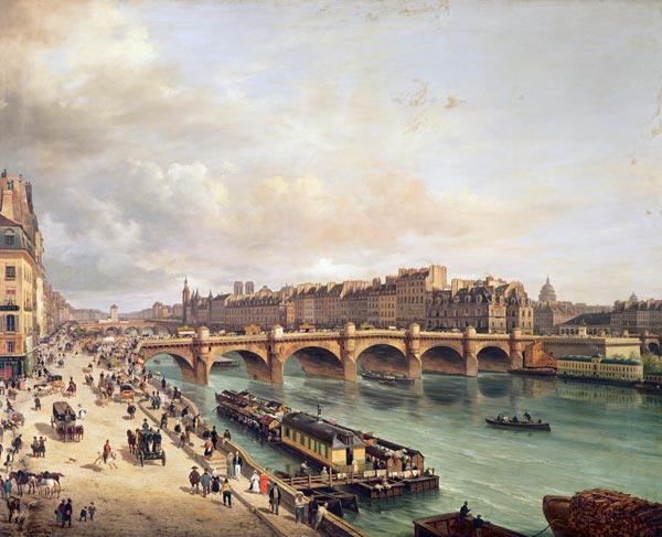 View of Pont Neuf from Guiseppe Canella