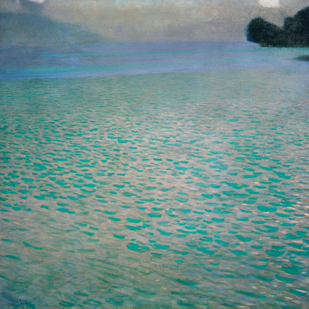 On the lake Attersee from Gustav Klimt