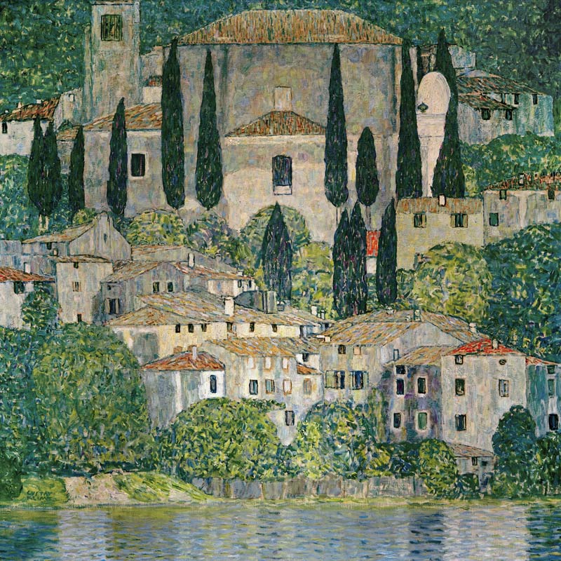 Kirche in Cassone from Gustav Klimt