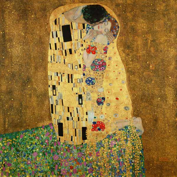 The Kiss from Gustav Klimt