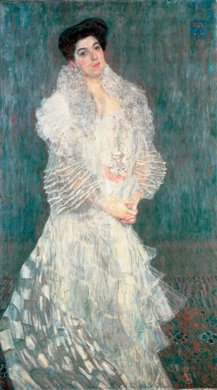 Portrait of Hermine Gallia (1870-1936) from Gustav Klimt
