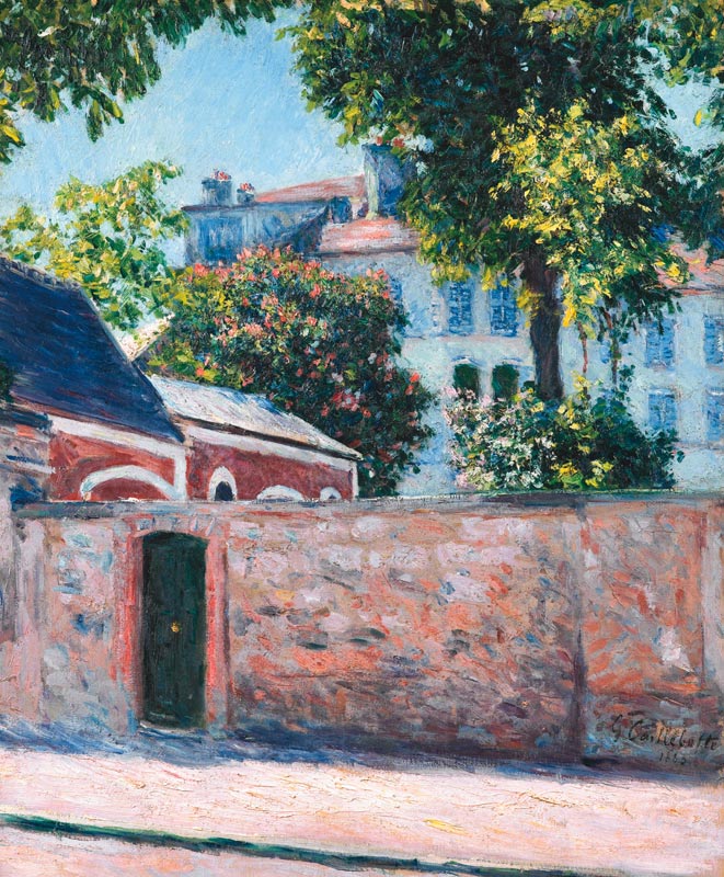Houses in Argenteuil from Gustave Caillebotte