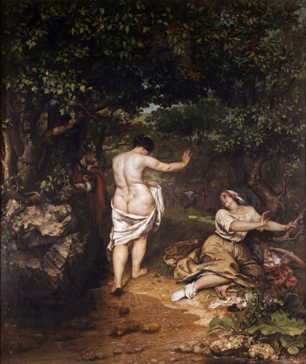 Die Badenden from Gustave Courbet