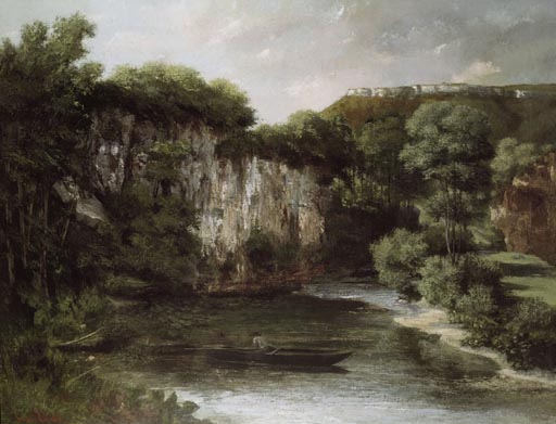 Die Barke from Gustave Courbet