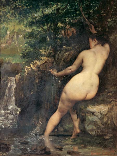The source from Gustave Courbet