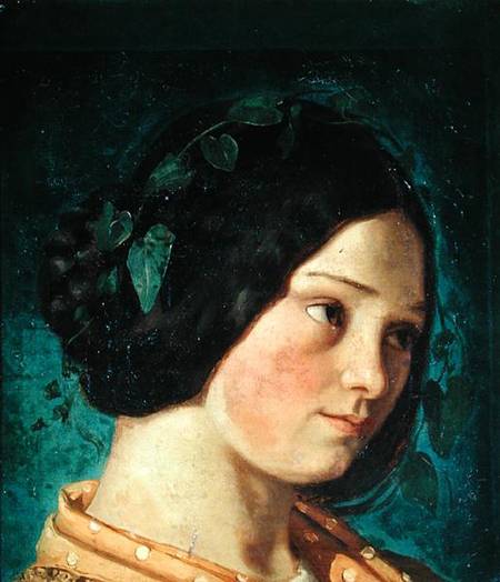 Portrait of Zelie Courbet from Gustave Courbet