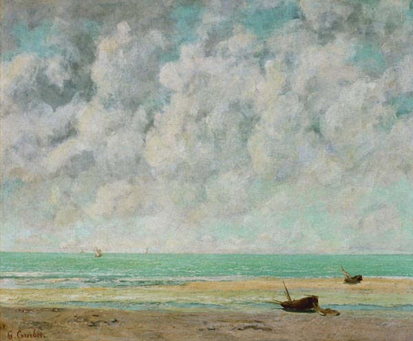 Mer Calme (Calm Sea) from Gustave Courbet