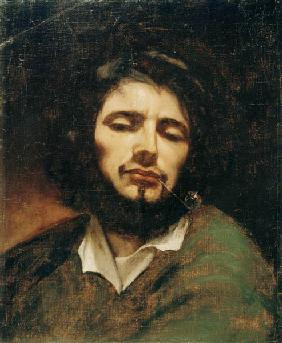Self-portrait of the artist, man with the pipe