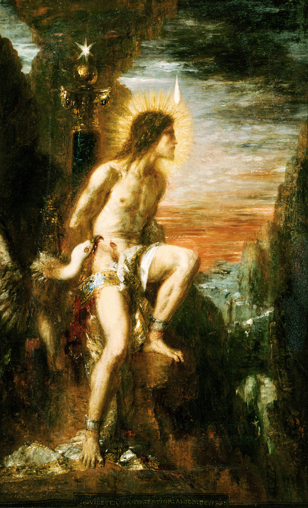 Prometheus Bound from Gustave Moreau