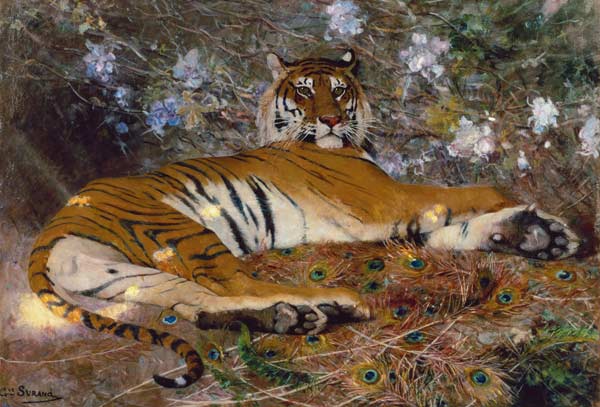 Tiger von Annam. from Gustave Surand