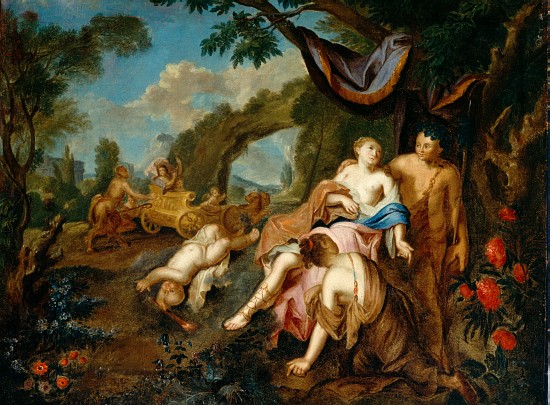 Bacchus and Ariadne from Gustavus Hesselius