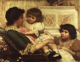 The Artist's Wife and her Two Daughters