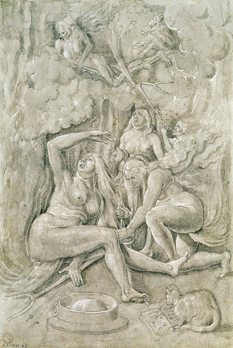 The Witches' Sabbath from Hans Baldung Grien
