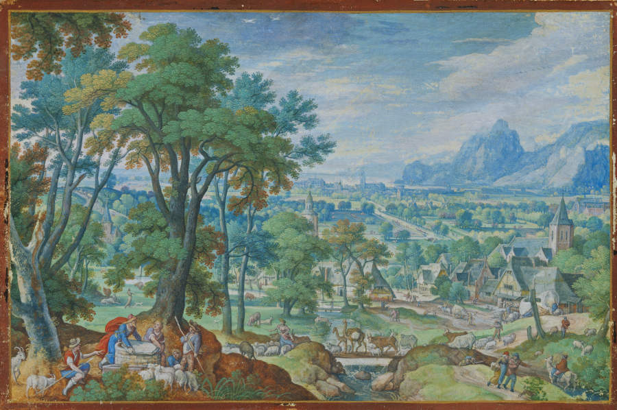 Landscape with Jacob at the Well from Hans Bol