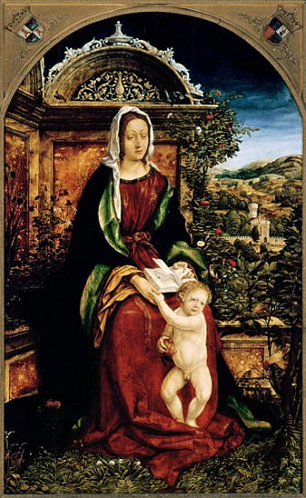 The Virgin and Child from Hans Burgkmair