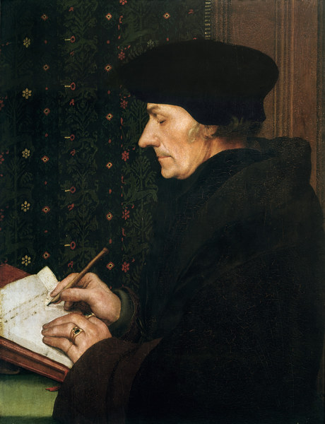 Erasmus von Rotterdam / Holbein from Hans Holbein the Younger
