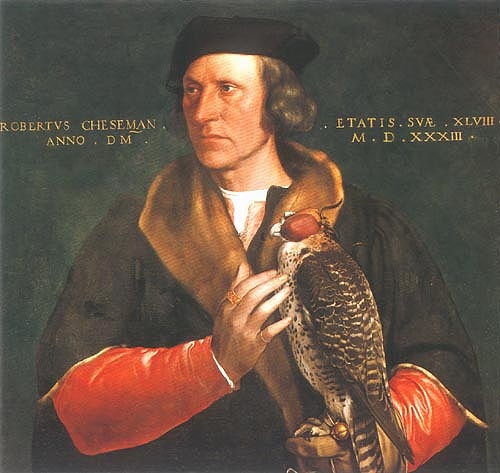 Portrait of the Robert Cheseman from Hans Holbein the Younger