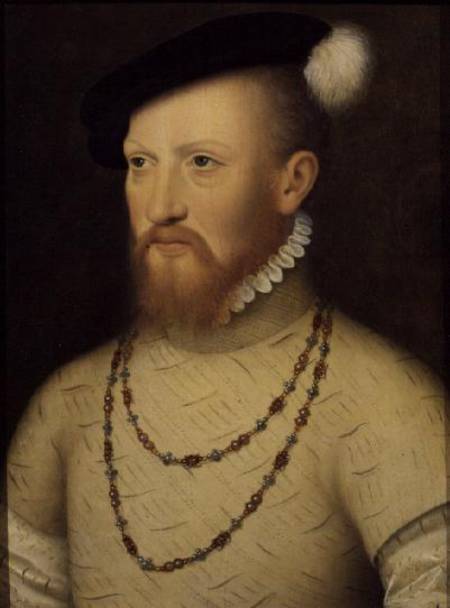 Sir Edward Seymour (later Duke of Somerset): (panel) from Hans Holbein the Younger