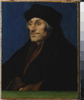 Portrait of the Erasmus of Rotterdam.