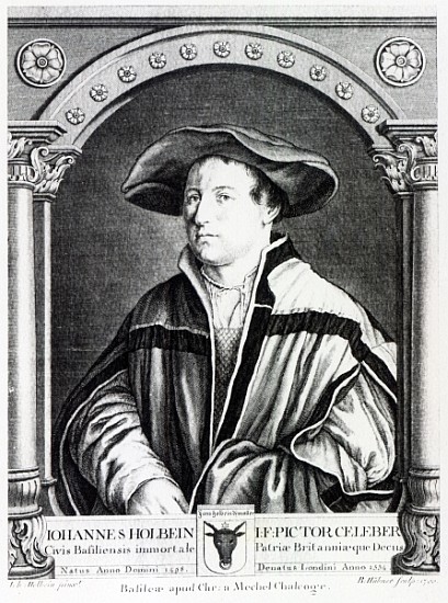 Hans Holbein the Younger; engraved by Bartholomaus Huebner from Hans Holbein the Younger (workshop)