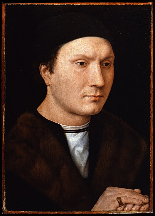 Portrait of an Unknown Man from Hans Memling