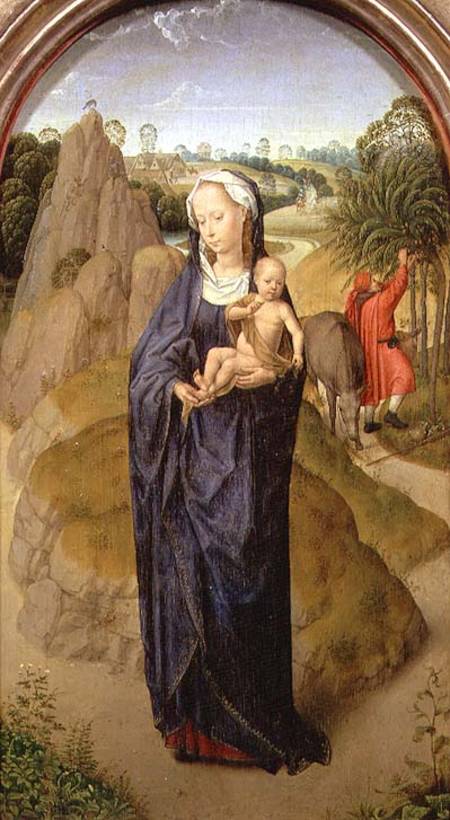 The Rest on the Flight into Egypt from Hans Memling